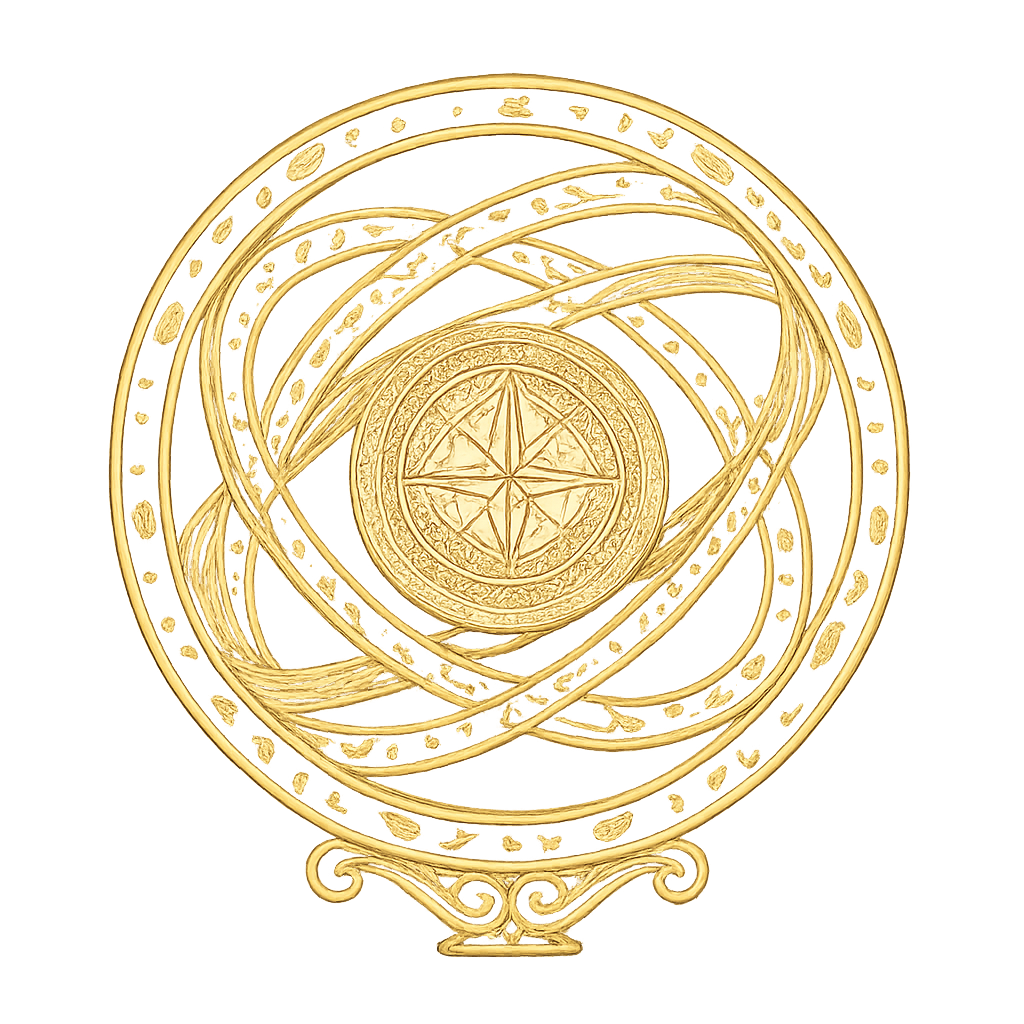 Lá số tử vi — armillary sphere 12 cung